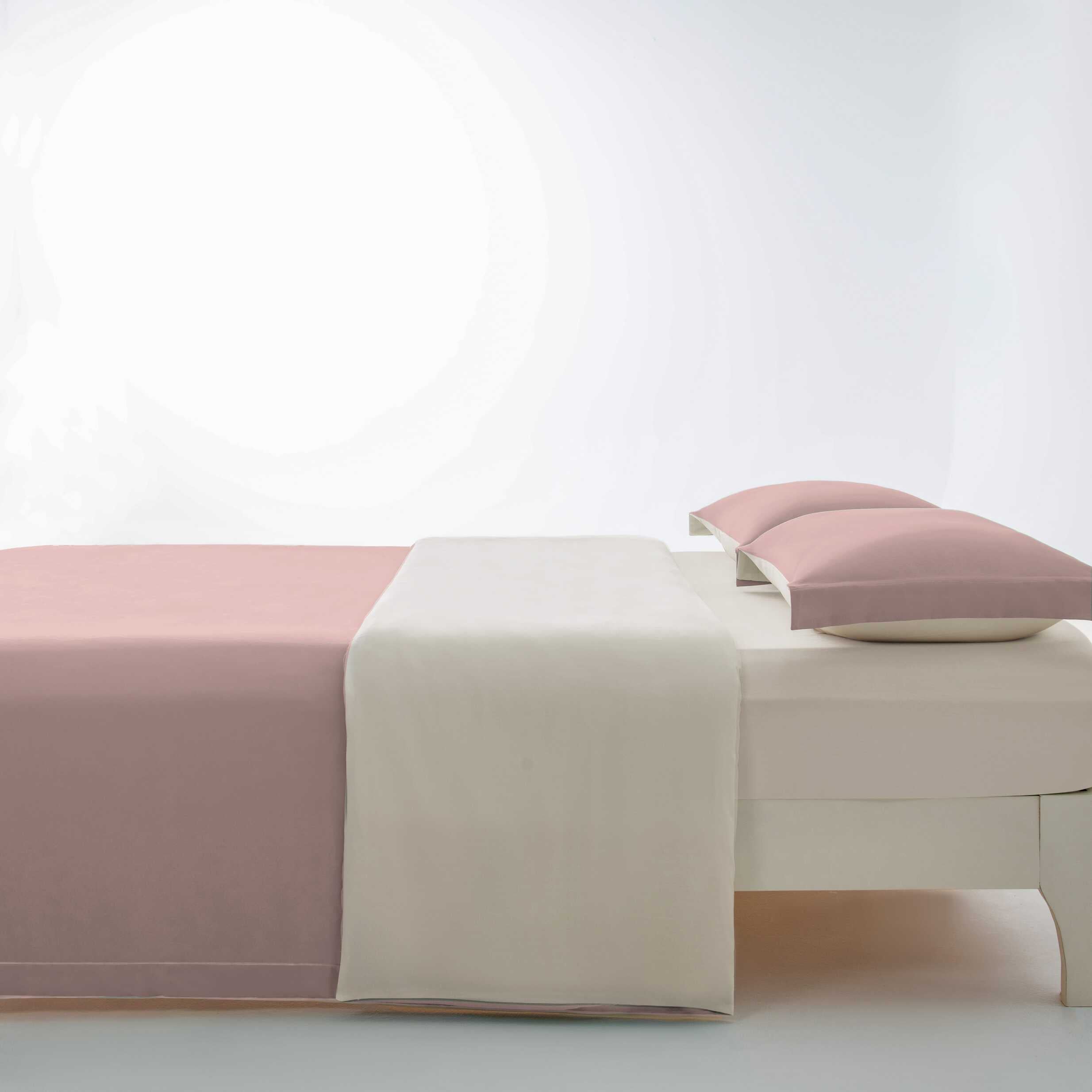 Redssen 3-sided zip duvet cover set, easy to change bedding #color_cloud-pink