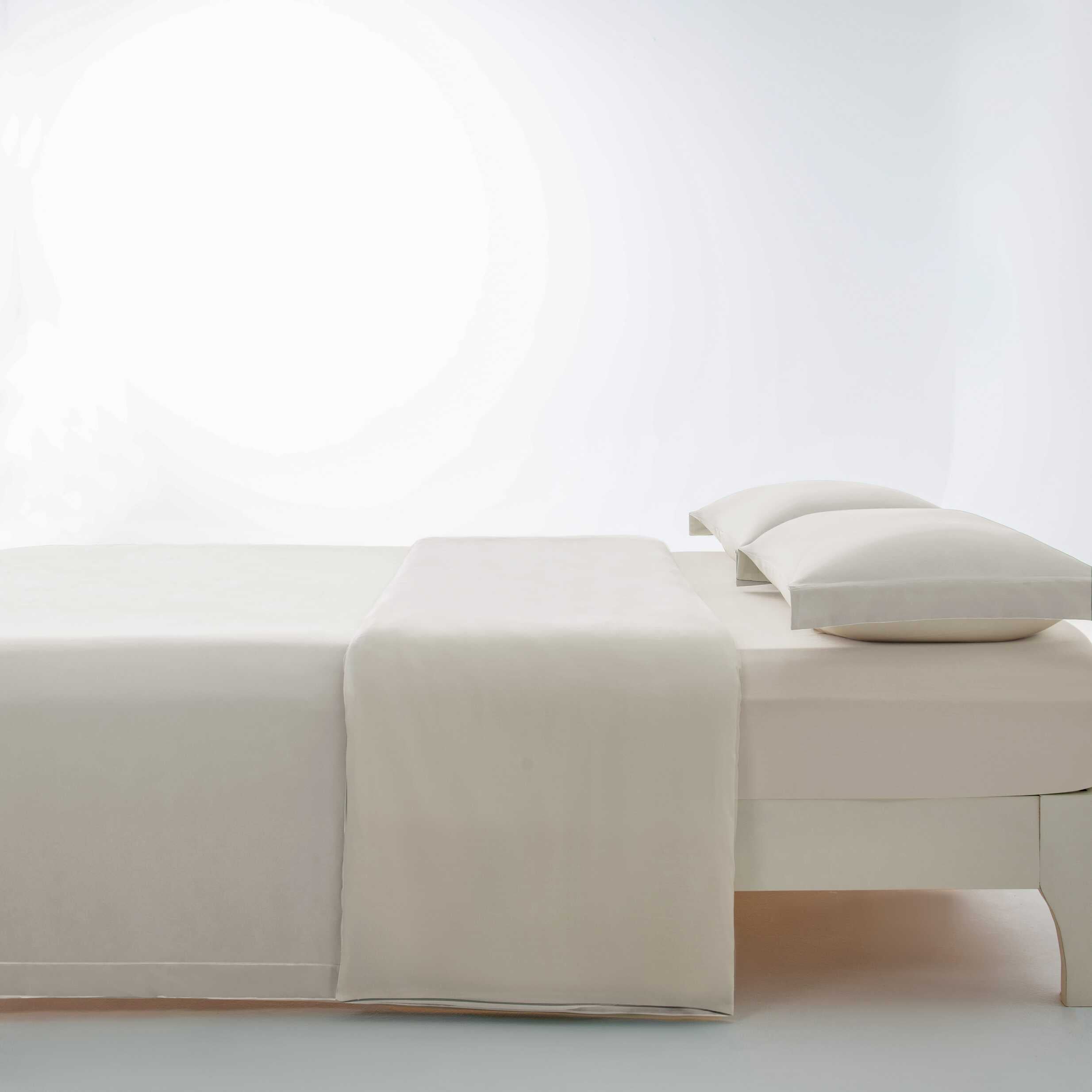 400TC Cotton Duvet Cover Zip Fastening · Cloud Blue