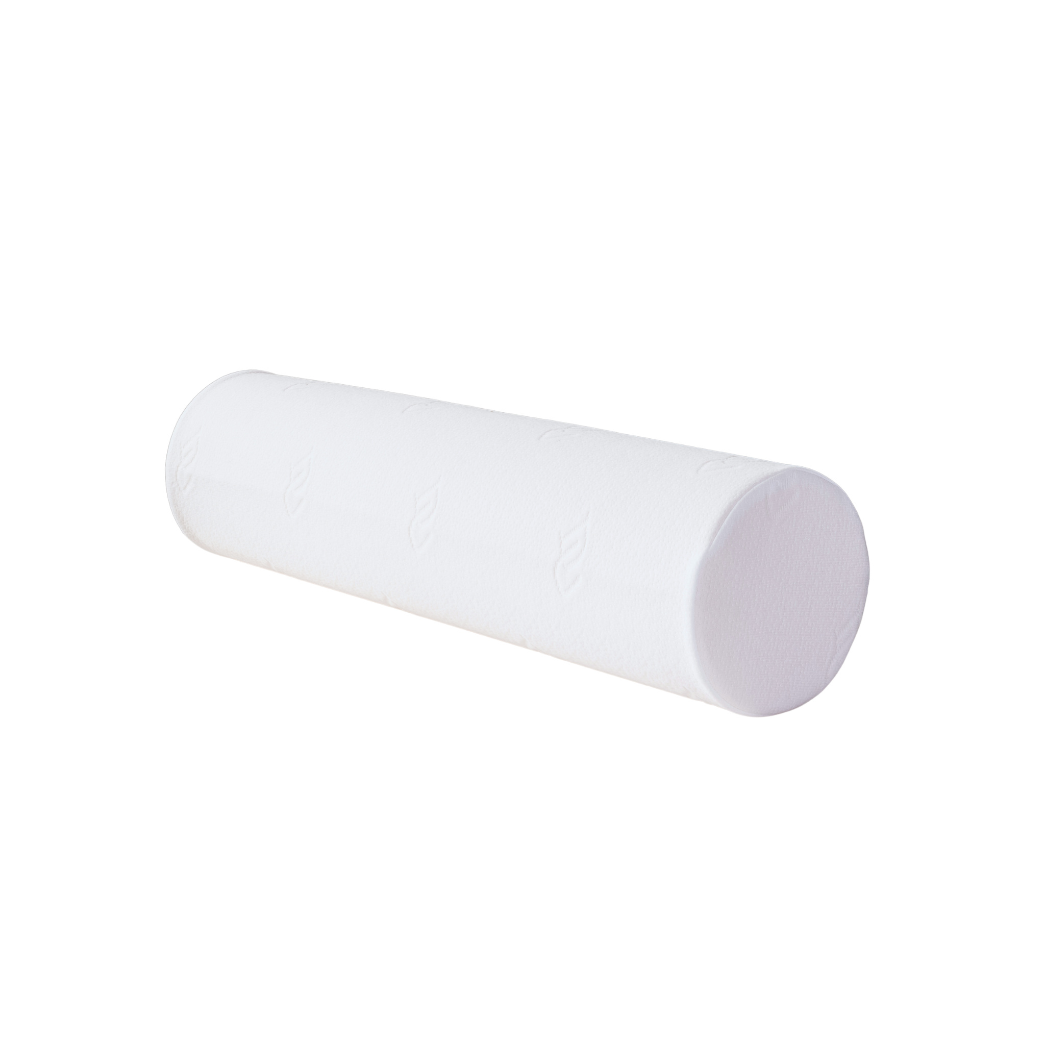 Zero-burden soft cylindrical memory foam lumbar support pillow
