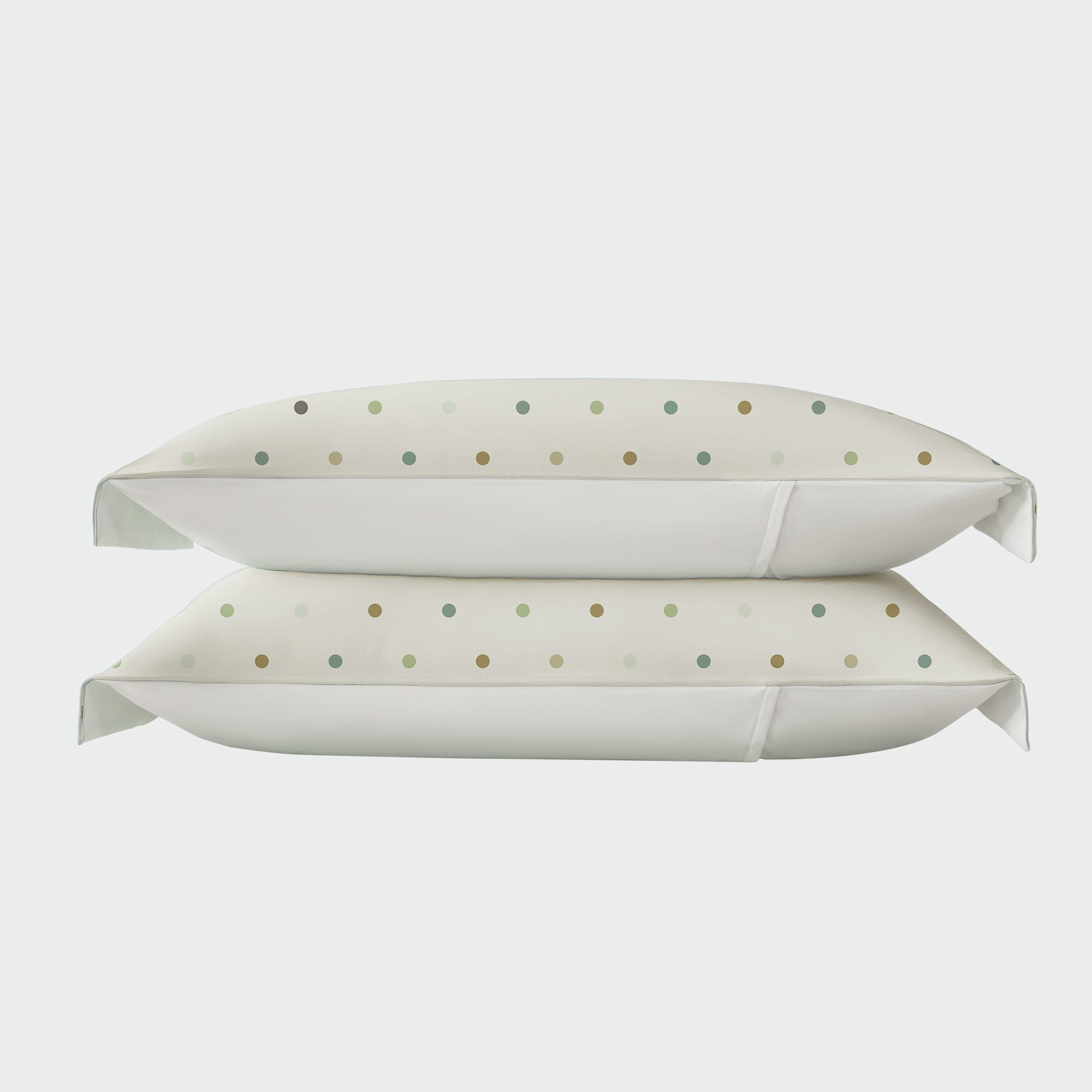 Organic Cloud Cotton Pillowcase Set - Spot Pattern