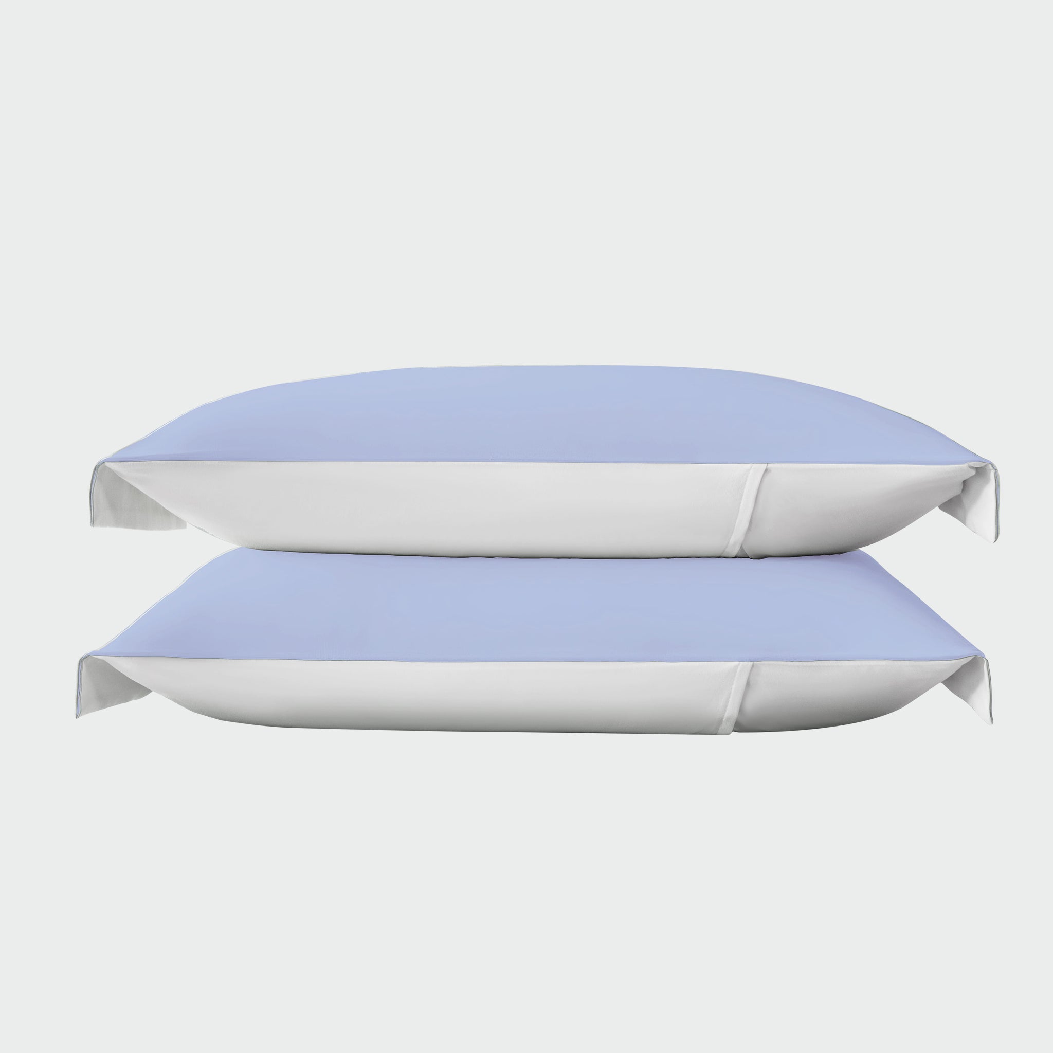 Organic Cloud Cotton Pillowcase Set - Cloud Blue