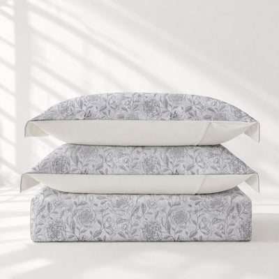 3 pc Redssen duvet cover set includes 1 duvet cover with 2 pillowcases